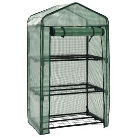 vidaXL 3-Tier Mini Greenhouse 69x49x125 cm