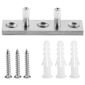 Household 304 Stainless Steel Floor Roller Guide Hardware Fittings for Sliding Barn Door