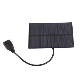 Solar Panel 5W 5V Small Size Light Weight Environmental Friendly Outdoor Solar Power Panel for Mobile Phones