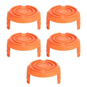 5pcs Grass Trimmer Spool Cap Cover Replacement Fit for Worx WA0010 Trimmers