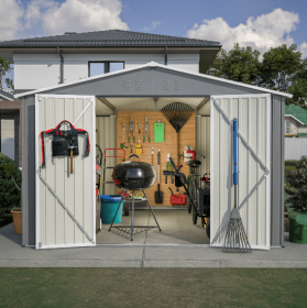 Large Metal Tool Shed