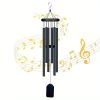 1pc Memorial Wind Chimes Outdoor, Garden Wind Chimes With 6 Aluminum Alloy Tubes And Hook, Memorial Wind Chimes For Home Decor Garden Patio Outdoor