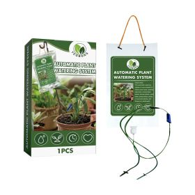 1pc Plant Automatic Watering Drip Irrigation Lazy Flower Watering Machine; Adjustable Water Flow Drip Irrigation