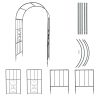 Arc Roof Wrought Iron Arch Plant Climbing Frame RT