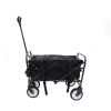 Collapsible Foldable Wagon Cart with strapping system, Beach Wagon , Utility Cart