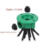 1pc 360 Degree Garden Automatic Multi-head Sprinkler; Flower Watering Sprinkler Garden Tools Irrigation Sprinkler