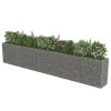 Gabion Raised Bed Galvanized Steel 212.6"x19.7"x39.4"