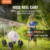 VEVOR Hose Reel Cart, Hold Up to 300 ft of 5/8'' Hose, Garden Water Hose Carts Mobile Tools with 4 Wheels