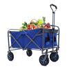 Outdoor Garden Multipurpose Micro Collapsible Beach Trolley Cart Camping Folding Wagon