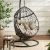 KYLIE HANGING BASKET-BROWN(only basket ,NOT include a hanging stand)