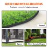 VEVOR Steel Landscape Edging, 3-pack Steel Garden Edging Borders, 40" L x 6" H Strips, Hammer-in Edging Border with 5 Clips