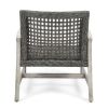 HAMPTON WOOD + WICKER CLUB CHAIR