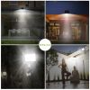 Solar Wall Lights 120 LEDs Flood Lights Outdoor 120¬∞ Motion Sensor Lamps 180 Degree Illumination IP65 Waterproof