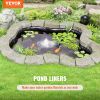 VEVOR Pond Liner, 15 x 20 ft 45 Mil Thickness, Pliable EPDM Material Pond Skins, Easy Cutting Underlayment for Fish or Koi Ponds, Water Features