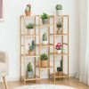 9/11-Tier Bamboo Plant Stand for Living Room Balcony Garden