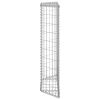 Trapezium Gabion Raised Bed Galvanized Steel 31.5"x7.9"x39.4"