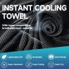 Superfiber Ice Towel Neck, Soft Breathable Cold Towel Cooling, Yoga, Sports, Golf, Gym, Camping, Running, Fitness, Exercise and More Activities