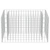 Gabion Raised Bed Galvanized Steel 35.4"x19.7"x19.7"