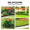 VEVOR Steel Landscape Edging, 3-pack Steel Garden Edging Borders, 40" L x 6" H Strips, Hammer-in Edging Border with 5 Clips