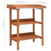 Plant Stand 29.9"x14.6"x35" Firwood