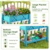 HIPS Raised Garden Bed Poly Wood Elevated Planter Box