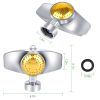 2Pcs Circular Spot Sprinkler 360 Degree Small Circle Sprinkler with Gentle Water Flow Covers up to 30FT Diameter Lawn Garden