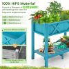 HIPS Raised Garden Bed Poly Wood Elevated Planter Box