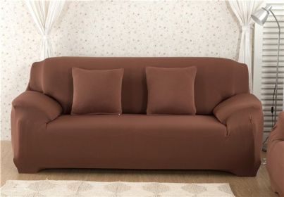 Solid Corner Sofa Covers Couch Slipcovers Elastica Material Sofa Skin Protector Cover Sofa Armchair (Option: 3-Pillowcase√ó2)