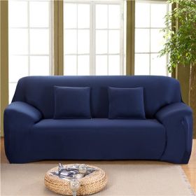 Solid Corner Sofa Covers Couch Slipcovers Elastica Material Sofa Skin Protector Cover Sofa Armchair (Option: 21-Three seat)