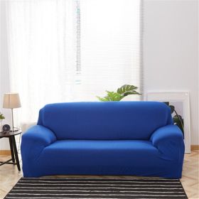 Solid Corner Sofa Covers Couch Slipcovers Elastica Material Sofa Skin Protector Cover Sofa Armchair (Option: 5-Quadruple seat)