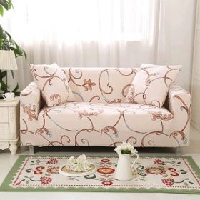 Printed Sofa Cushion Sofa Cover Sofa Cover (Option: P-3 seater)