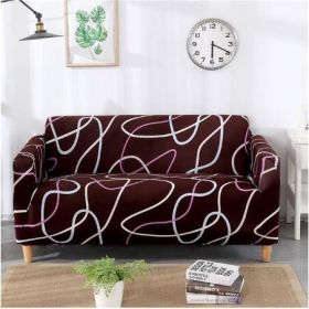 Elastic Universal Sofa Cover (Option: 4 style-195 230cm)