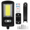 Solar Powered Wall Lights Outdoor 100LED Beads Motion Sensor Lamp IP65 Waterproof 3 Modes Sensor Light