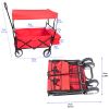 Folding wagon Garden Shopping Beach Cart