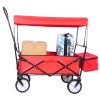 Folding wagon Garden Shopping Beach Cart