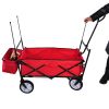 Folding wagon Garden Shopping Beach Cart