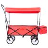 Folding wagon Garden Shopping Beach Cart