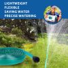 Heavy Duty Sprinkler and Soaker Hose Ground Soaker Garden Hose Savings 70% Water Dripping Water Hose Perfect for Garden Flowers Beds, Green