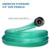 Heavy Duty Sprinkler and Soaker Hose Ground Soaker Garden Hose Savings 70% Water Dripping Water Hose Perfect for Garden Flowers Beds, Green