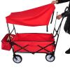 Folding wagon Garden Shopping Beach Cart