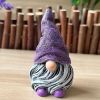 1pc Garden Gnome Resin Statue; Faceless Doll Figures Miniature Home Decoration For Lawn Ornaments Indoor Or Outdoor Patio Deck Yard Garden Lawn Porch