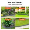 VEVOR Steel Landscape Edging, 5-pack Steel Garden Edging Borders, 39" L x 3" H Strips, Hammer-in Edging Border